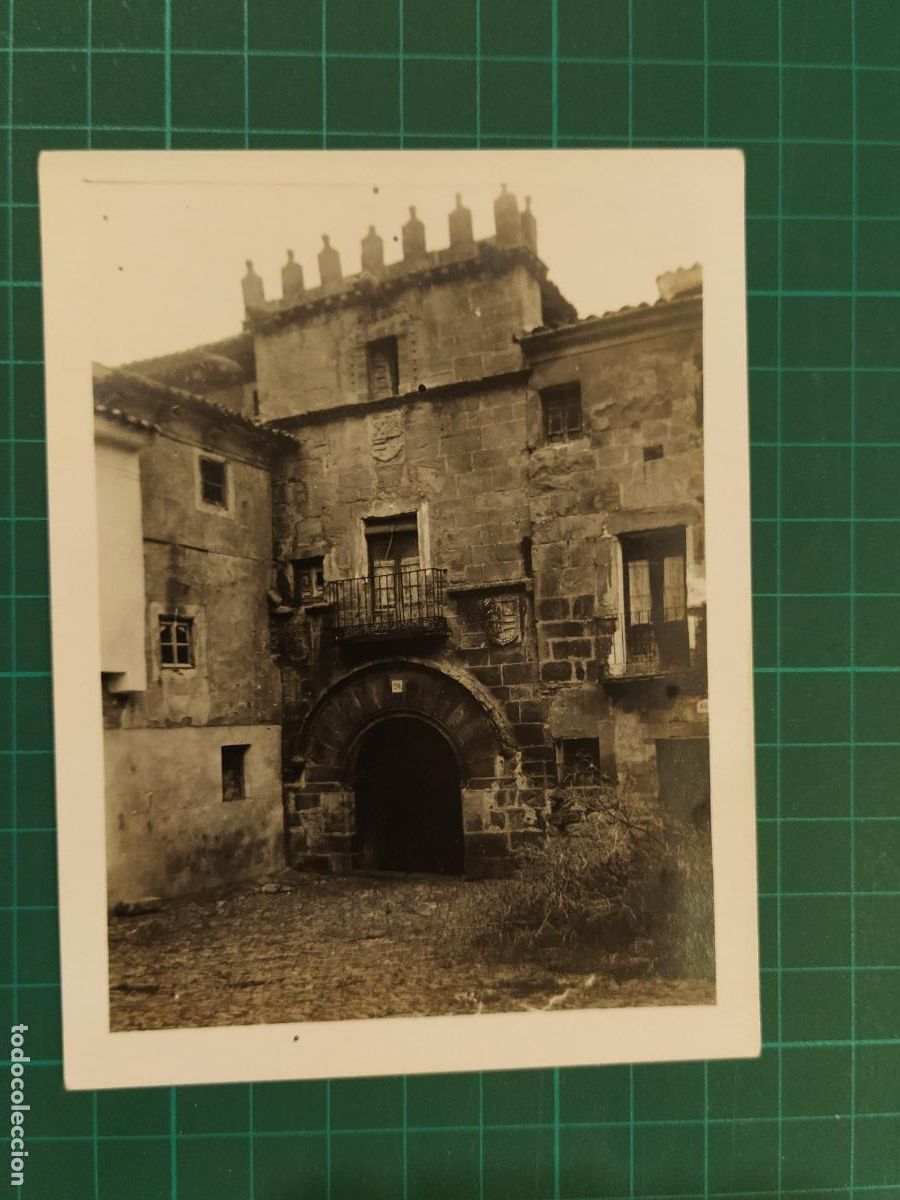 Fotograf&iacute;a antigua: SIGUENZA - CASA ROMANA - FOTOGRAFIA ANTIGUA -(116.519)