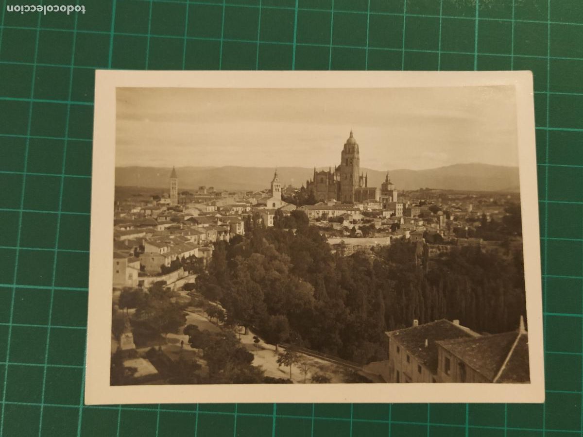 Fotografia antica: SEGOVIA - DESDE EL ALCAZAR - FOTOGRAFIA ANTIGUA -(116.519)