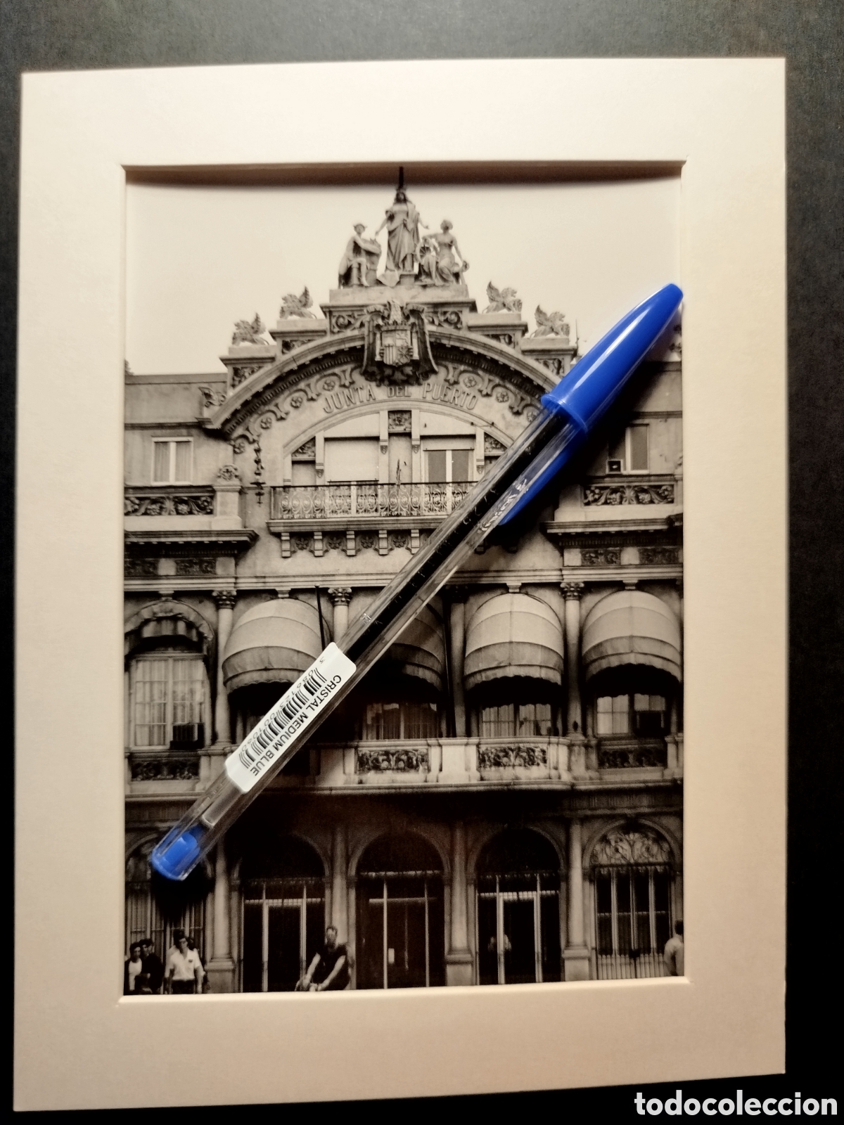 Fotograf&iacute;a antigua: Foto retro - Junta del puerto de Barcelona