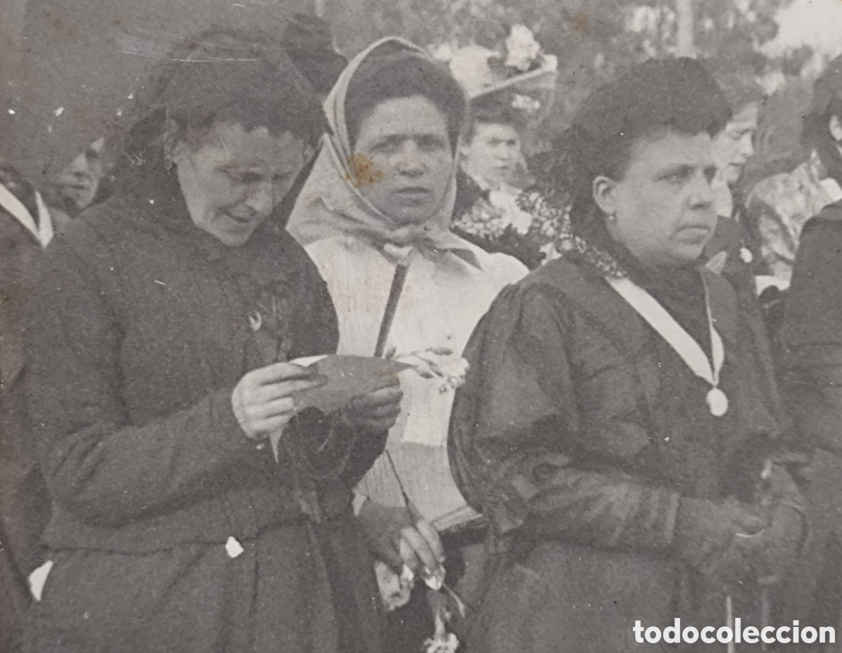 Antique Photography: FOTOGRAF&Iacute;A RETRATO GRUPAL DAMAS PROCESI&Oacute;N ? POSTAL FOTOGR&Aacute;FICA CLICH&Eacute; S. FARRIOLS C. 1920