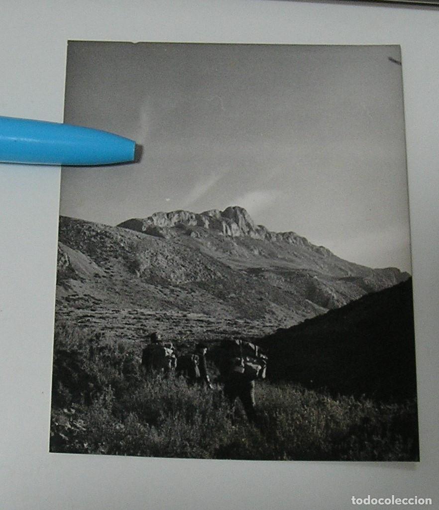 Fotograf&iacute;a antigua: ANTIGUA FOTO FOTOGRAFIA FUERTE DEL BERNIA ,COMIENZO DEL ASCENSO A&Ntilde;O 1964 (26-8)
