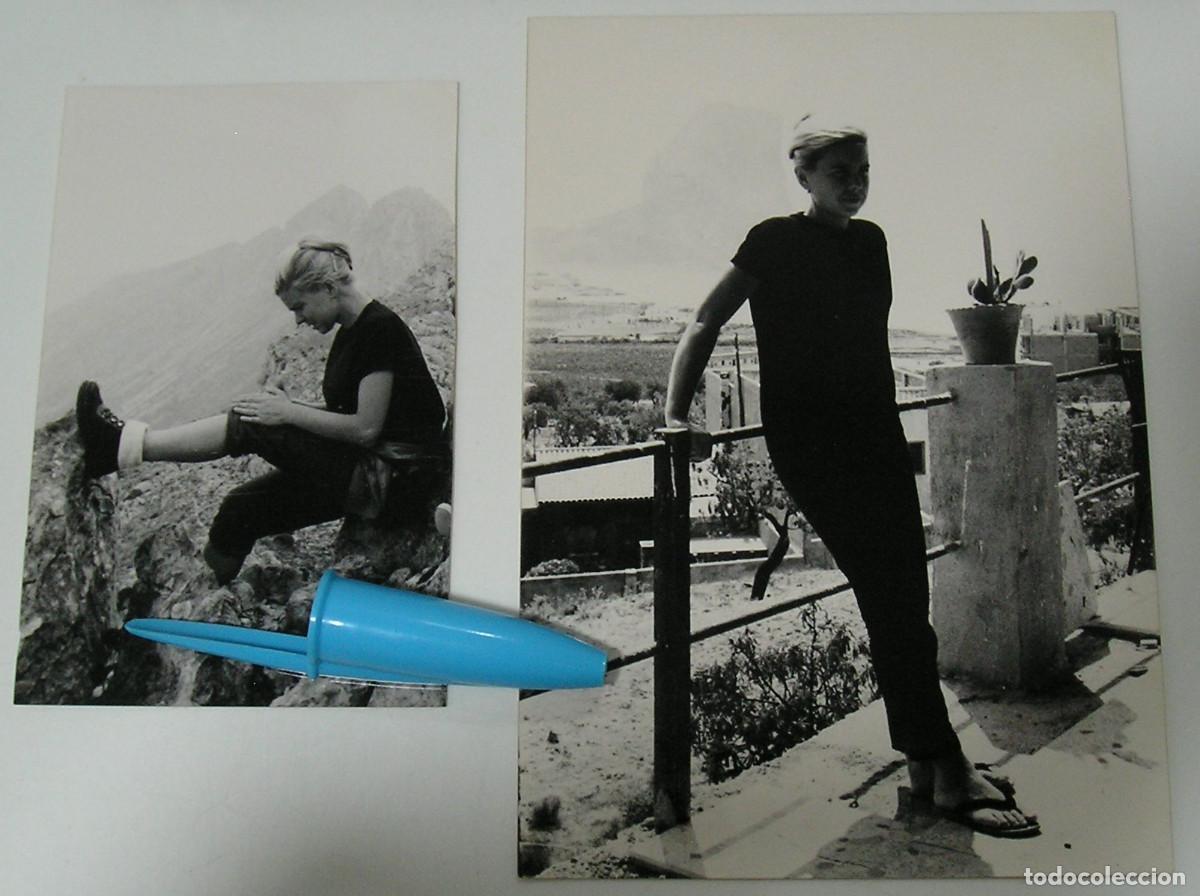 Fotograf&iacute;a antigua: ANTIGUA FOTO FOTOGRAFIA CALPE A&Ntilde;OS 1964 , LOTE DE 2 FOTOS (26-8)