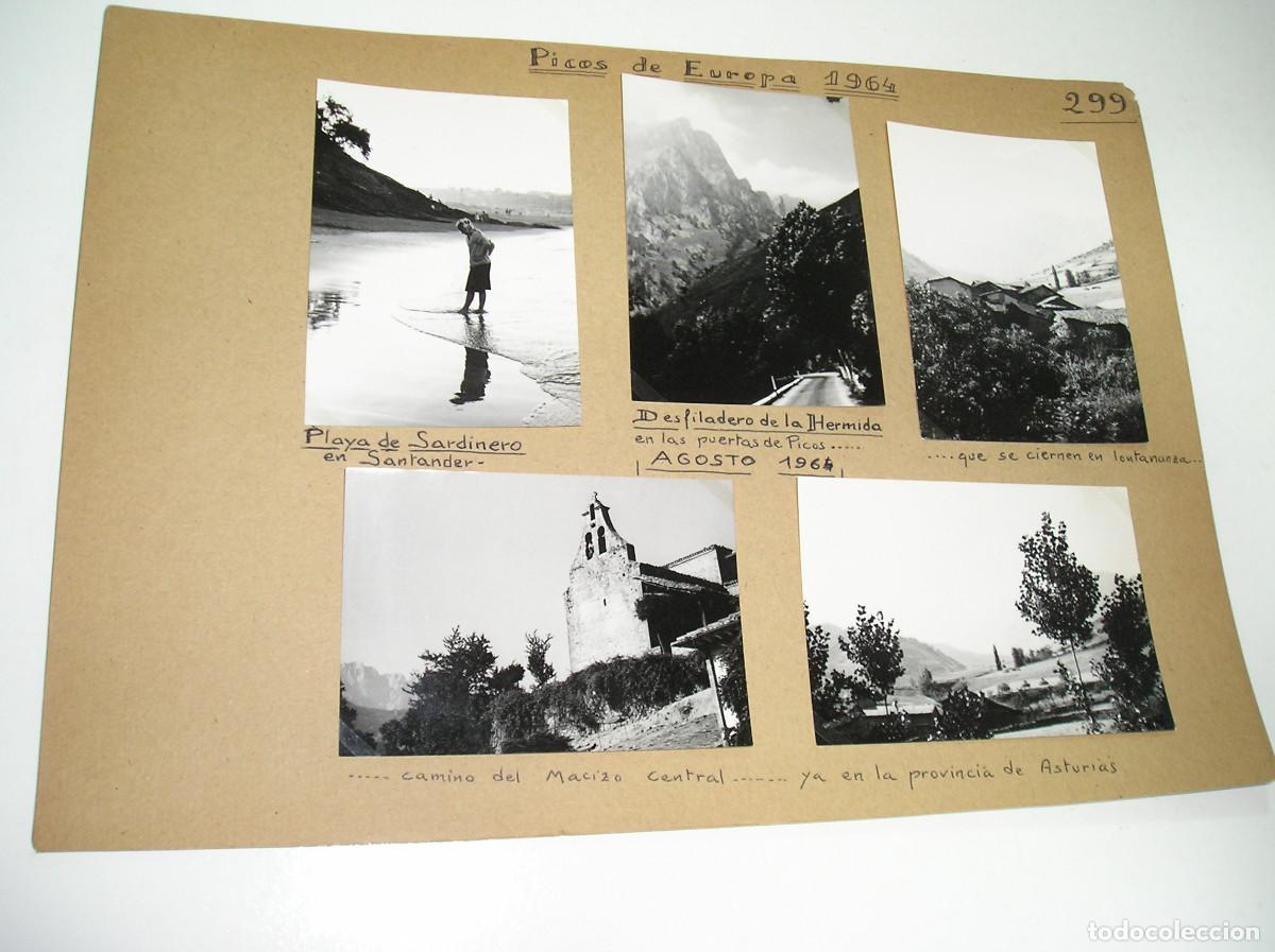 Fotograf&iacute;a antigua: FOTO FOTOGRAFIA PICOS DE EUROPA HOJA ALBUM MONTA&Ntilde;EROS - ALPININISTAS A&Ntilde;O 1964 FOTOS SUELTAS (26-9)
