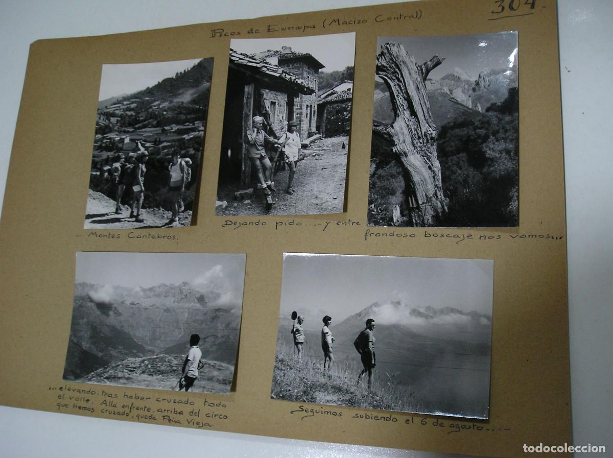 Fotograf&iacute;a antigua: FOTO FOTOGRAFIA PICOS DE EUROPA HOJA ALBUM MONTA&Ntilde;EROS ALPINISTAS A&Ntilde;O 1964 FOTOS SUELTAS (26-9)