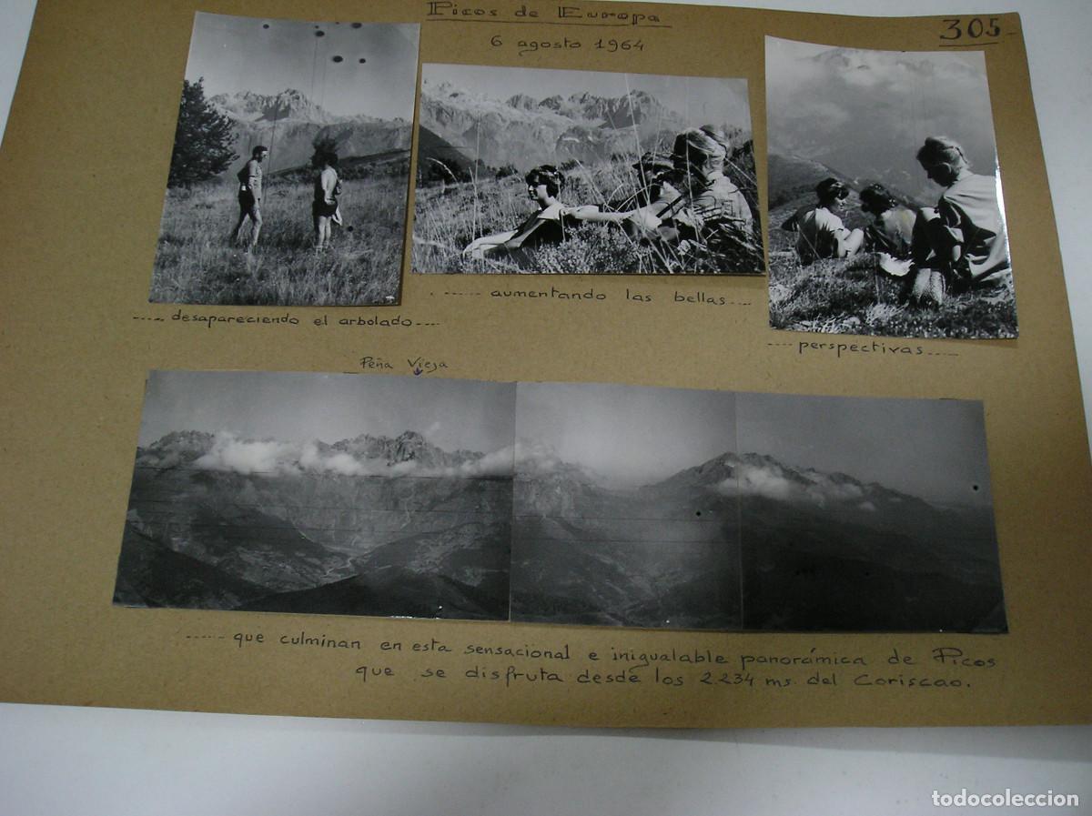 Fotografia antiga: FOTO FOTOGRAFIA PICOS DE EUROPA HOJA ALBUM MONTA&Ntilde;EROS ALPINISTAS A&Ntilde;O 1964 FOTOS SUELTAS (26-9)