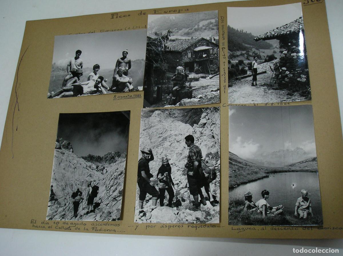 Fotografia antiga: FOTO FOTOGRAFIA PICOS DE EUROPA HOJA ALBUM MONTA&Ntilde;EROS ALPINISTAS A&Ntilde;O 1964 FOTOS SUELTAS (26-9)