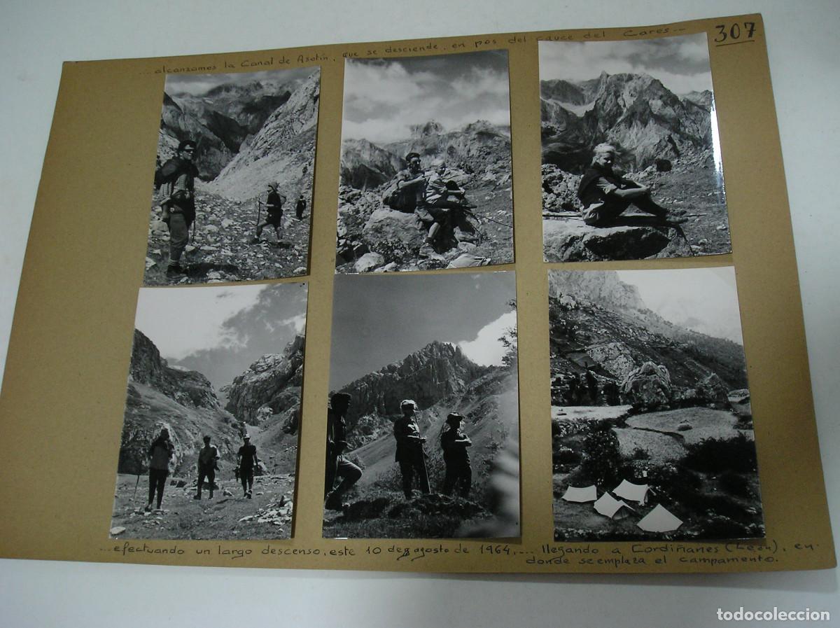 Fotografia antiga: FOTO FOTOGRAFIA PICOS DE EUROPA HOJA ALBUM MONTA&Ntilde;EROS ALPINISTAS A&Ntilde;O 1964 FOTOS SUELTAS (26-9)