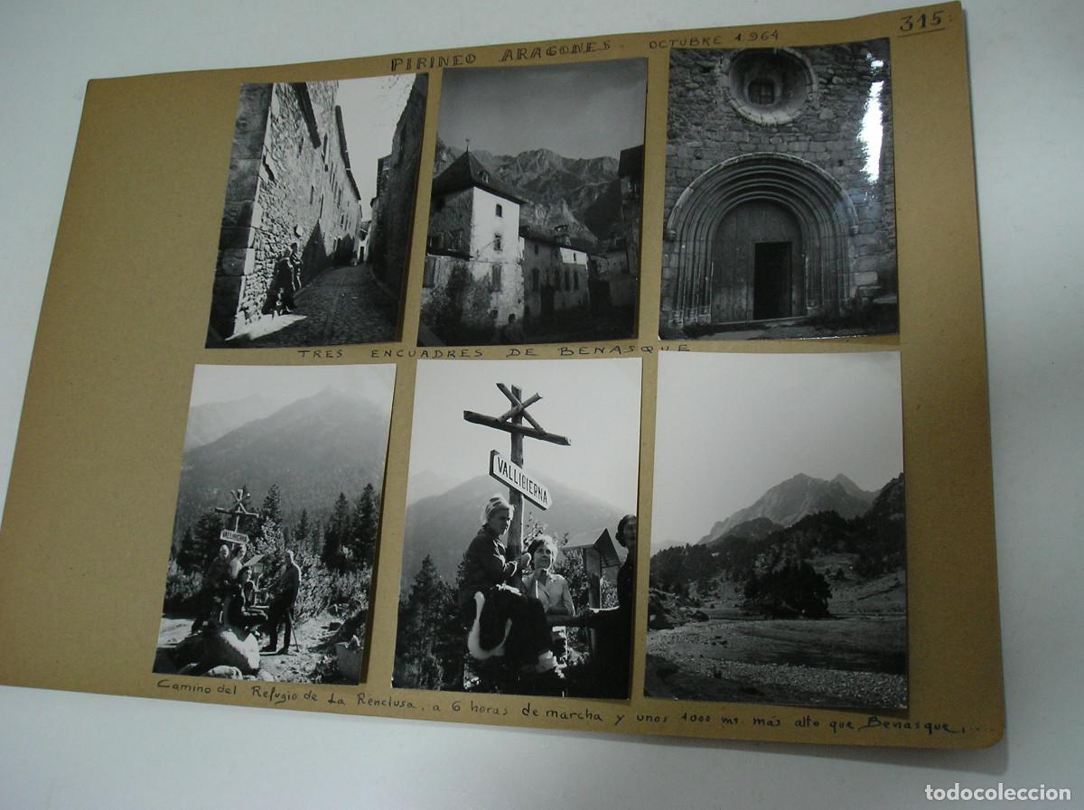 Photographie ancienne: FOTO FOTOGRAFIA PIRINEO ARAGONES HOJA ALBUM MONTA&Ntilde;EROS ALPINISTAS A&Ntilde;O 1964 FOTOS SUELTAS (26-9)