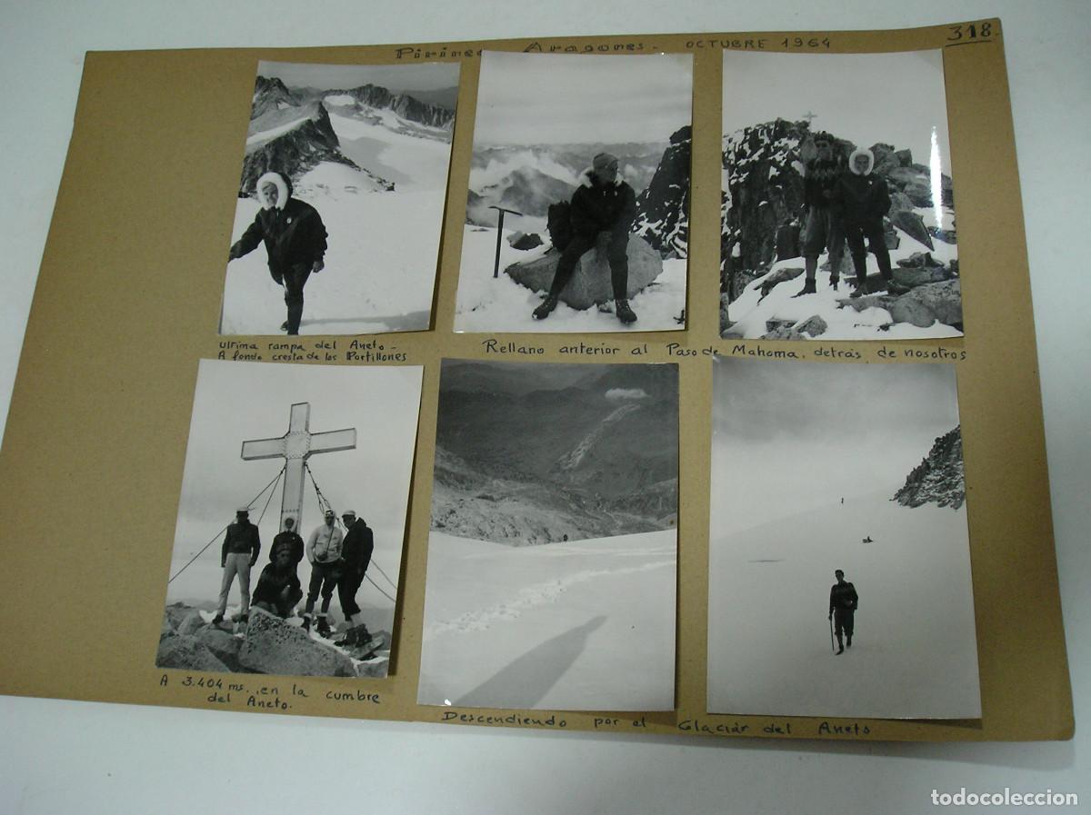 Fotografia antiga: FOTO FOTOGRAFIA PIRINEO ARAGONES HOJA ALBUM MONTA&Ntilde;EROS ALPINISTAS A&Ntilde;O 1964 FOTOS SUELTAS (26-9)