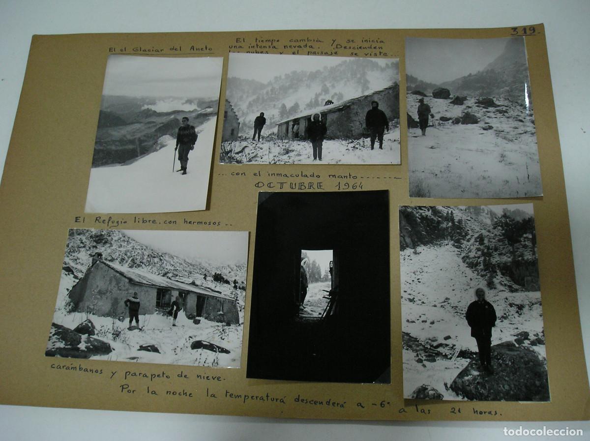 Fotografia antiga: FOTO FOTOGRAFIA PIRINEO ARAGONES HOJA ALBUM MONTA&Ntilde;EROS ALPINISTAS A&Ntilde;O 1964 FOTOS SUELTAS (26-9)