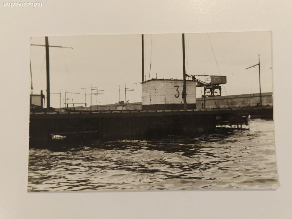 Fotograf&iacute;a antigua: BARCELONA - PUERTO - VIVERO DE MEJILLONES -FOTOGRAFIA DE PRENSA, ARCHIVO O EDITORIAL-(116.578)