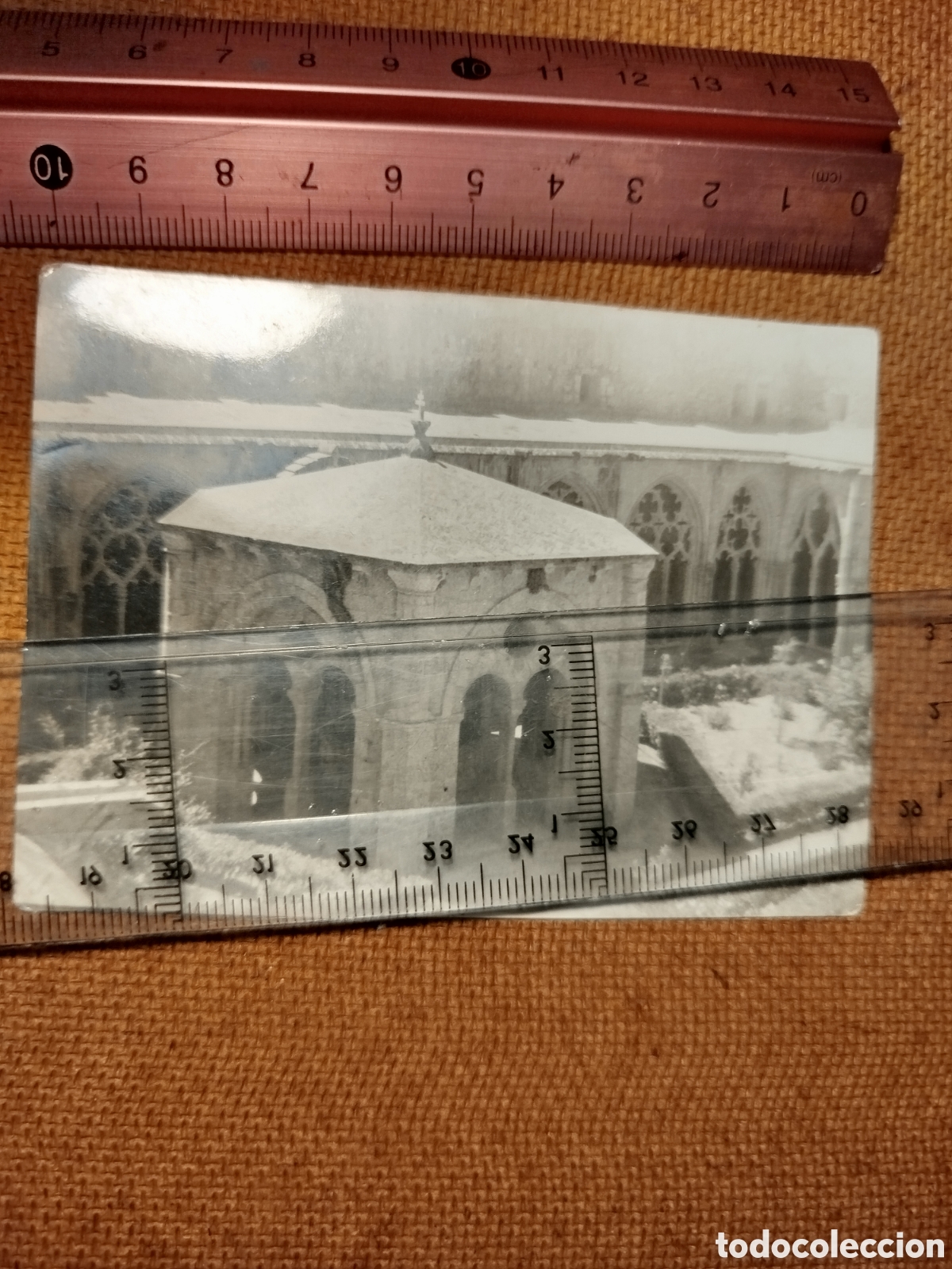 Fotograf&iacute;a antigua: Foto antigua monestir de santes creus