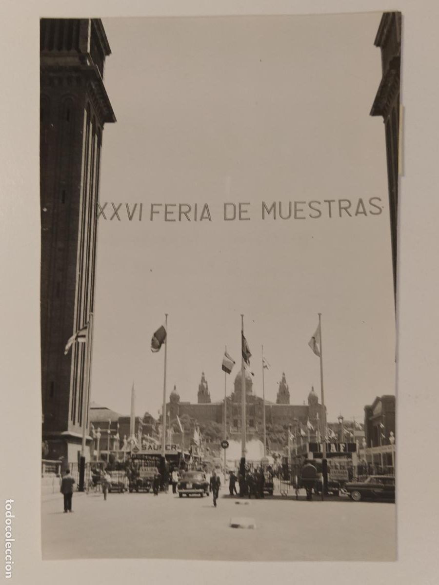 Fotograf&iacute;a antigua: BARCELONA -FERIA DE MUESTRAS-FOTO RUIZ MANENT- FOTOGRAFIA DE PRENSA O EDITORIAL -(K-16.063- 4 )