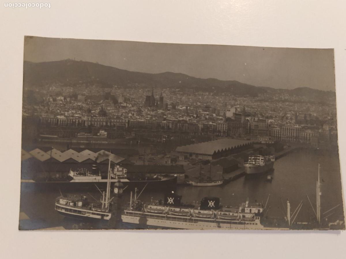 Antique Photography: BARCELONA - PUERTO - FOTOGRAFIA DE PRENSA O EDITORIAL -(K-16.063- 6 )