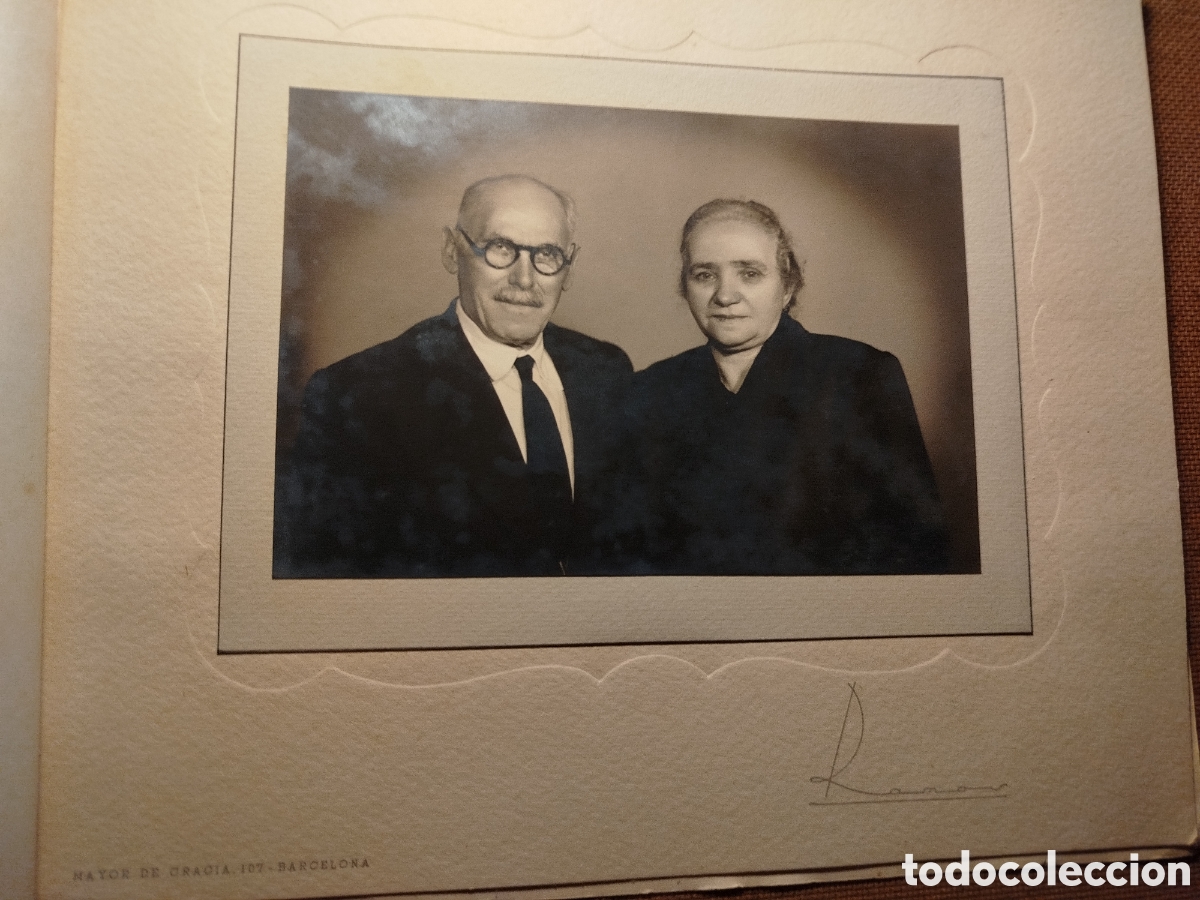 Fotograf&iacute;a antigua: Retrato pareja fotograf&iacute;a antigua