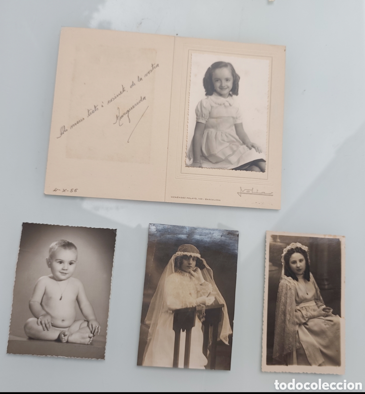 Fotograf&iacute;a antigua: Antiguos retratos infantiles