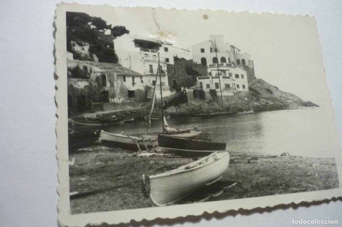 Fotograf&iacute;a antigua: foto peque&ntilde;a costa brava cm