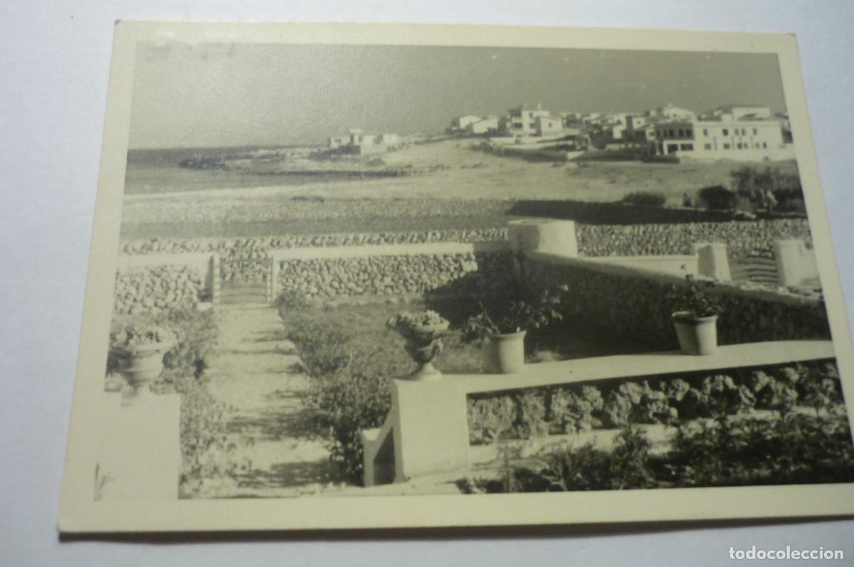 Fotograf&iacute;a antigua: foto peque&ntilde;a a&ntilde;o 1958 menorca punta prima cm