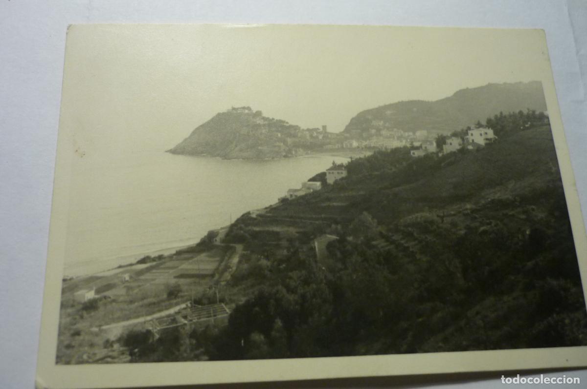 Fotograf&iacute;a antigua: foto peque&ntilde;a tossa de mar cm