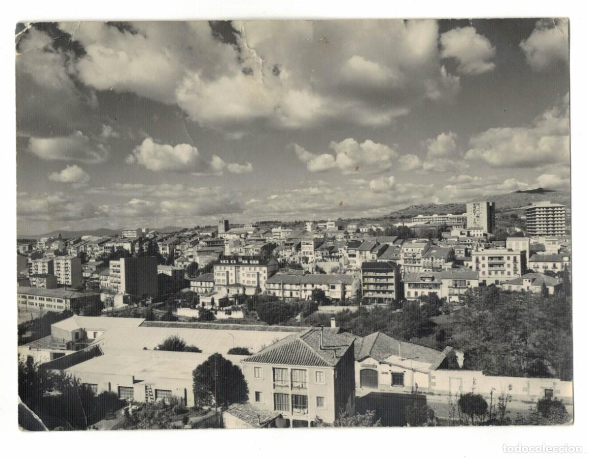 Fotograf&iacute;a antigua: Fotograf&iacute;a B&eacute;jar Salamanca panor&aacute;mica a&ntilde;os 50‑60 formato grande 19&times;14 cm con reverso escrito