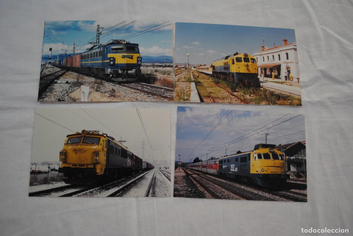 Alte Fotografie: MAQUINAS DE TRENES CONTEMPORANEAS .
