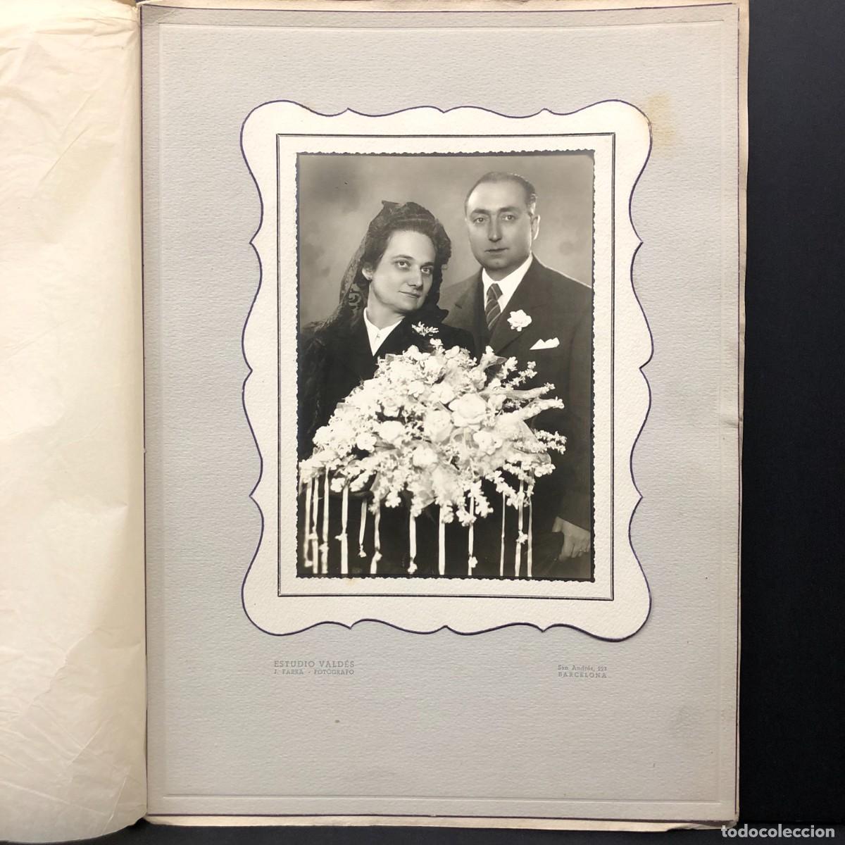 Fotograf&iacute;a antigua: FOTOGRAFIA - RETRATO DE PAREJA - ESTUDIO VALD&Eacute;S J. FABRA FOT&Oacute;GRAFO - BARCELONA / 5248