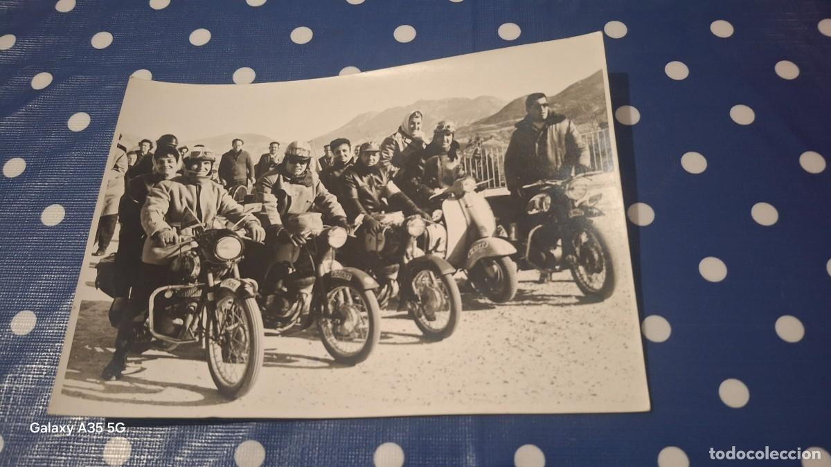 Fotograf&iacute;a antigua: Antigu fotografia motoristas en el preventorio de Alcoy a&ntilde;os 50