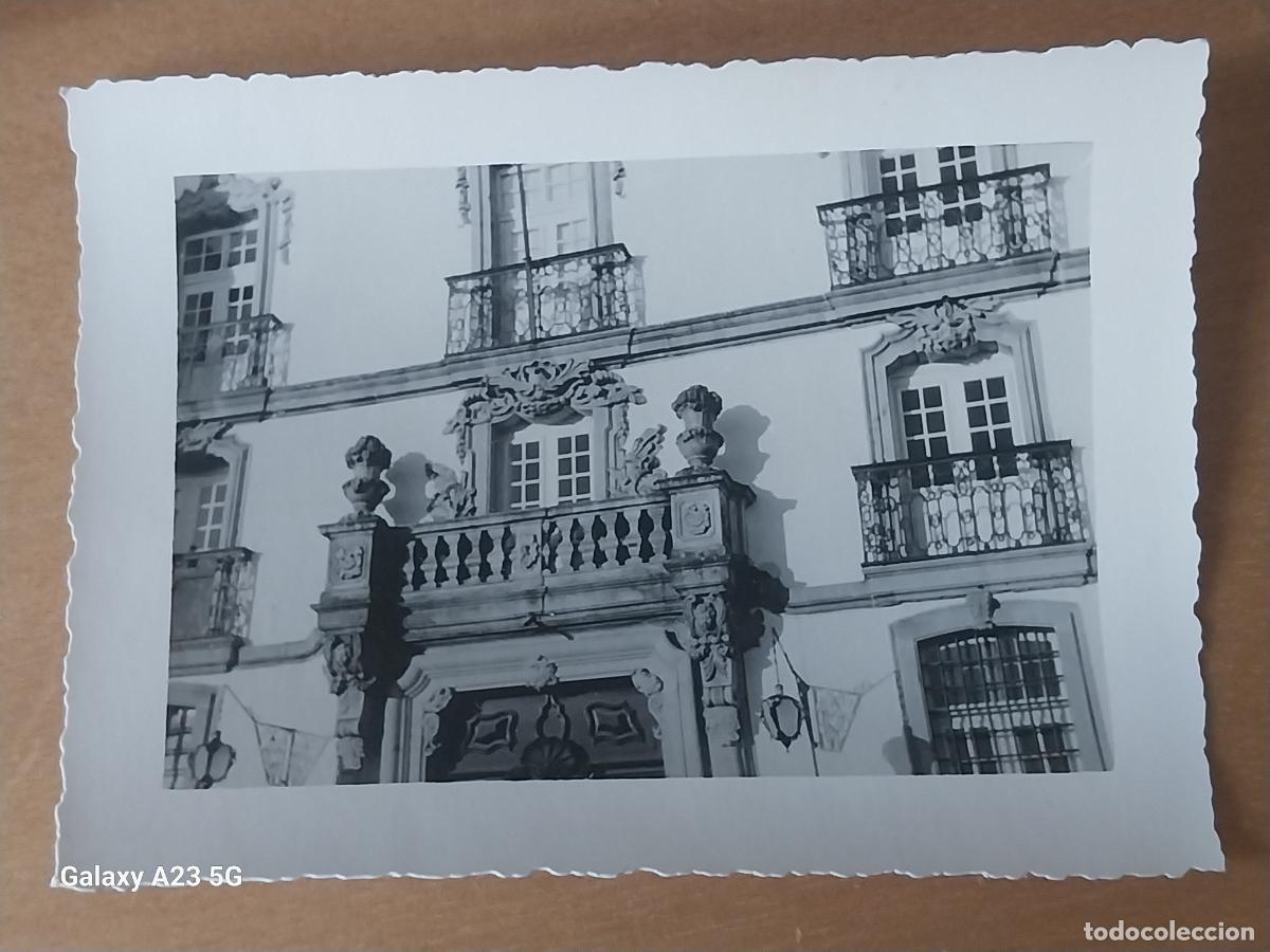 Fotograf&iacute;a antigua: PORTUGAL BRAGA BIBLIOTECA MUNICIPAL FOTOGRAFIA PARTICULAR ANTIGUA 9X7CMS ANIMADA