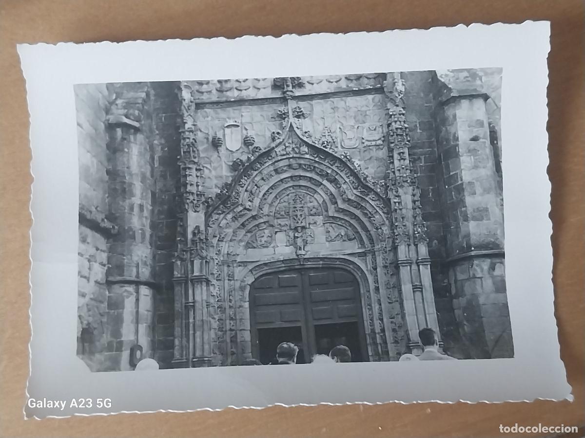 Fotograf&iacute;a antigua: IGLESIA SAN JUAN BAUTISTA PORTUGAL FOTOGRAFIA PARTICULAR ANTIGUA 9X7CMS ANIMADA