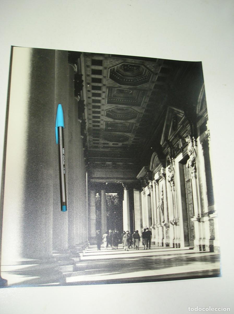 Fotograf&iacute;a antigua: FOTO FOTOGRAFIA ARTISTICA GRANDES DIMENSIONES 33 X 30 CM ROMA BASILICA DE SAN PEDRO