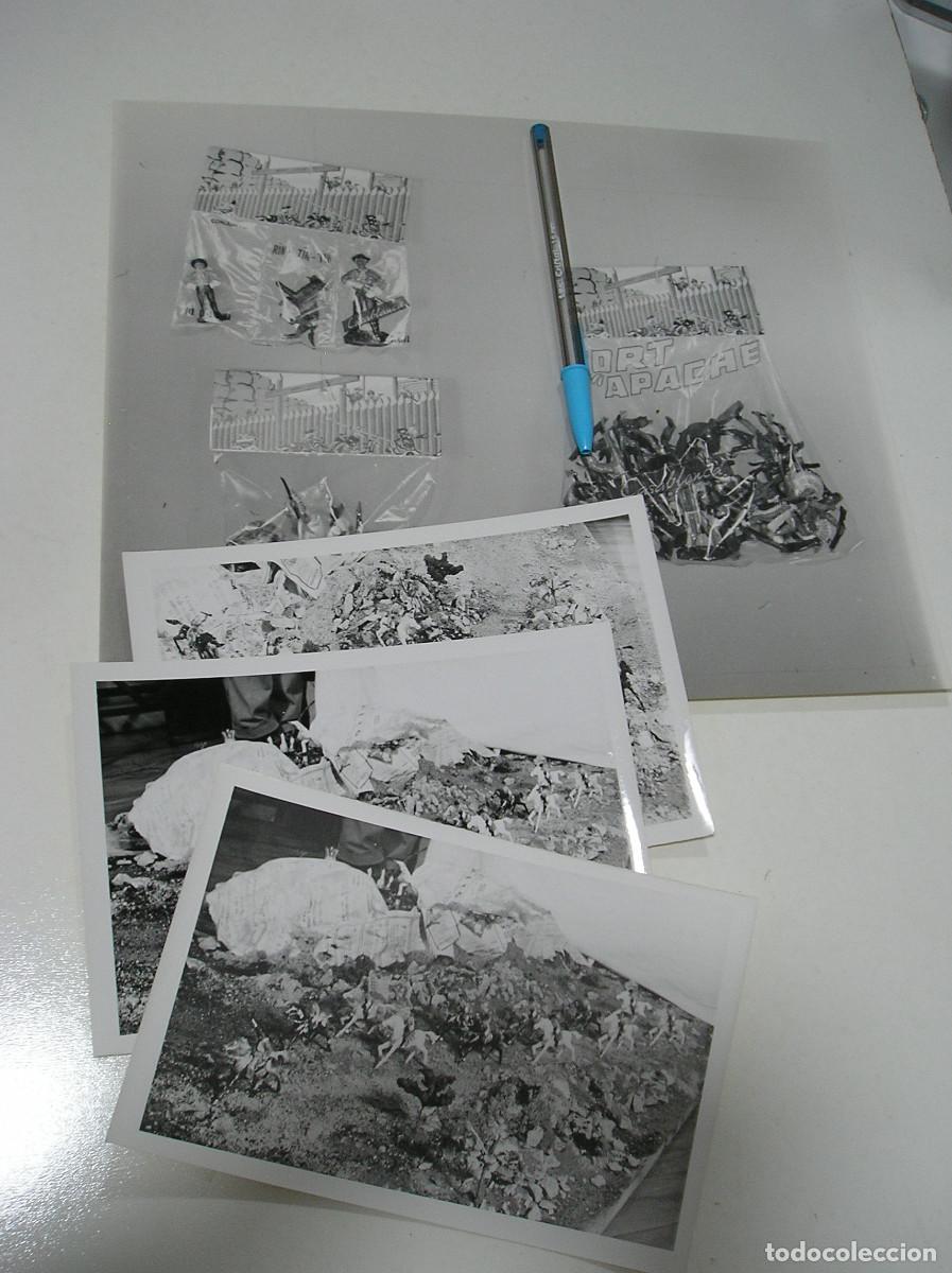 Fotograf&iacute;a antigua: FOTO FOTOGRAFIA ARTISTICA GRANDES DIMENSIONES 33 X 25 CM FORT APACHE Y RINTINTIN DE COMANSI