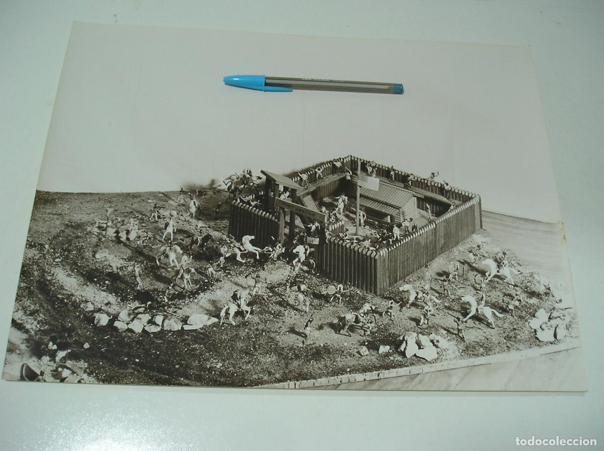 Fotograf&iacute;a antigua: FOTO FOTOGRAFIA ARTISTICA GRANDES DIMENSIONES 40 X 30 CM FUERTE DE COMANSI FORT APACHE