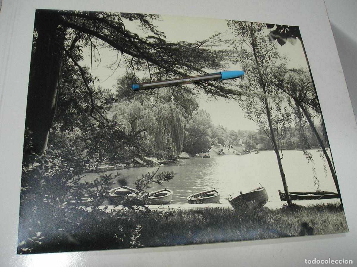 Fotograf&iacute;a antigua: FOTO FOTOGRAFIA ARTISTICA GRANDES DIMENSIONES 37 X 30 CM MADRID EL RETIRO