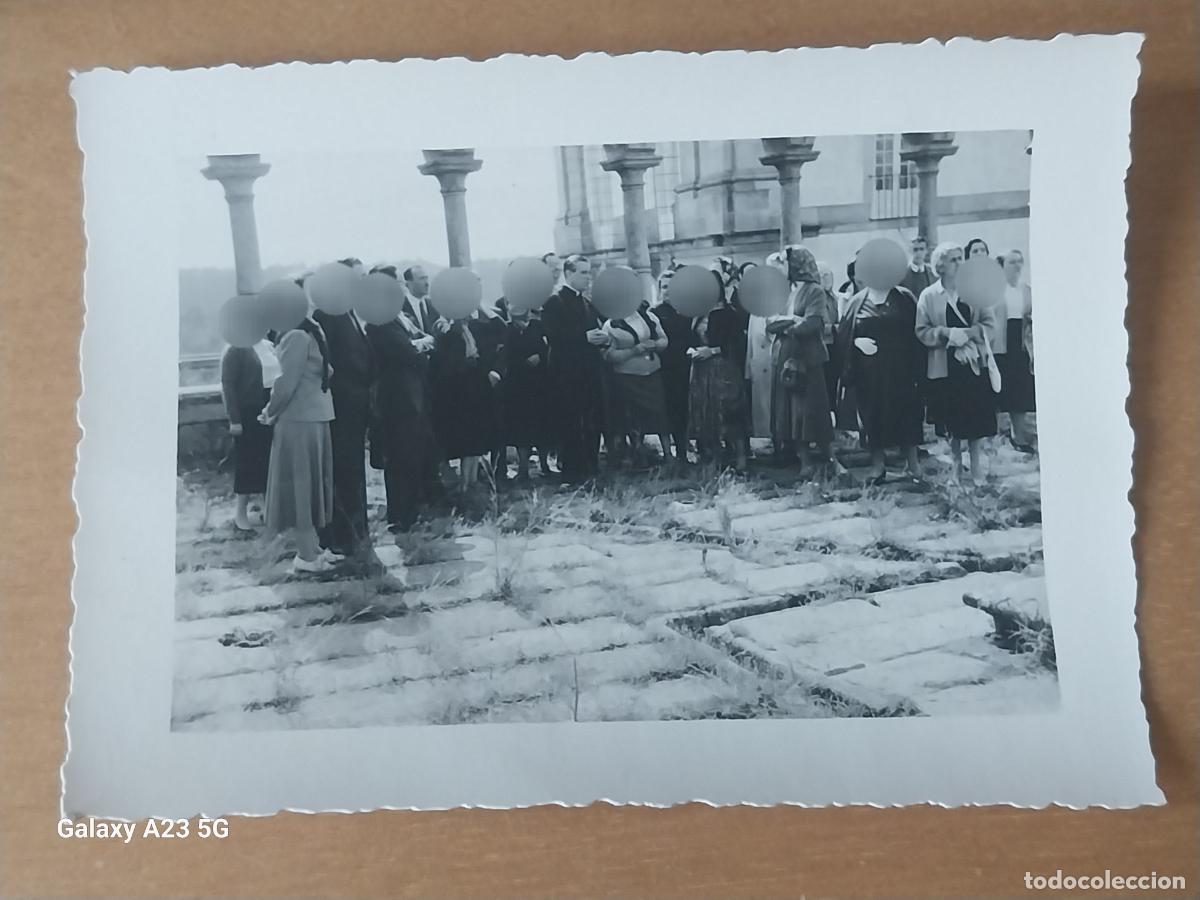 Fotograf&iacute;a antigua: CLAUSTRO SANTA CLARA COIMBRA PORTUGAL FOTOGRAFIA PARTICULAR ANTIGUA 9X7CMS ANIMADA