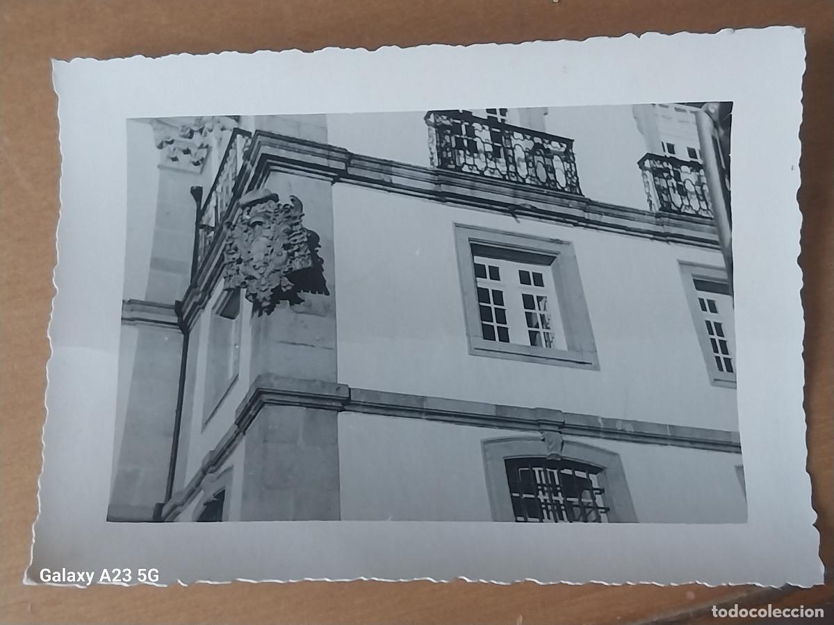 Fotograf&iacute;a antigua: CASA SOLARIEGA PALACETE PORTUGAL FOTOGRAFIA PARTICULAR ANTIGUA 9X7CMS ANIMADA