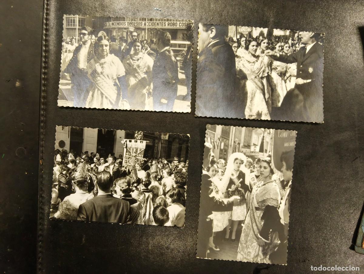 Fotograf&iacute;a antigua: LOTE DE 4 FOTOGRAFIAS ACTOS FALLA CONVENTO JERUSALEN PARADOR SO NELO - VALENCIA 1970