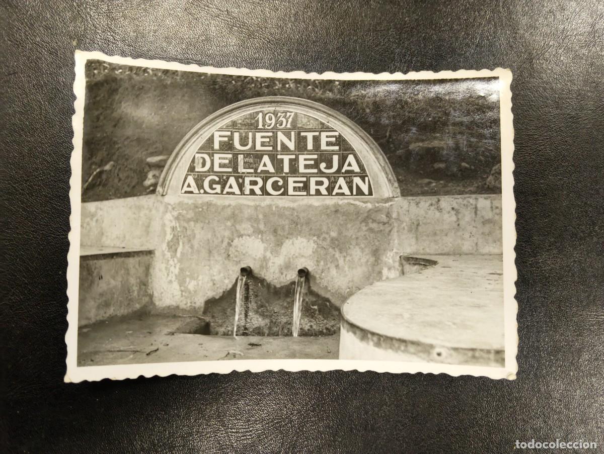 Fotograf&iacute;a antigua: FOTOGRAFIA FUENTE DE LA TEJA EN SEGORBE 1937- A. GARCERAN - RIO PALANCIA