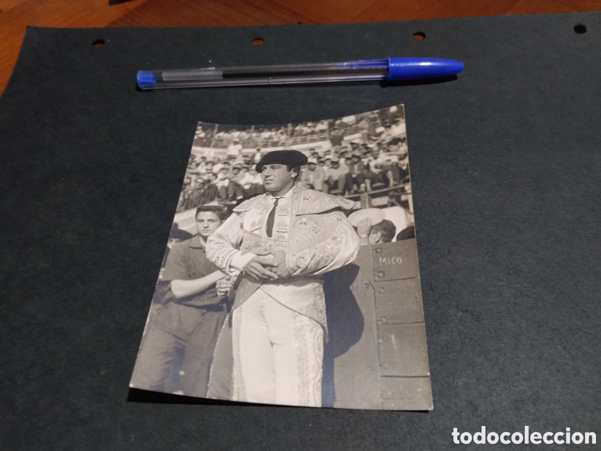 Fotograf&iacute;a antigua: Fotograf&iacute;a torero posando