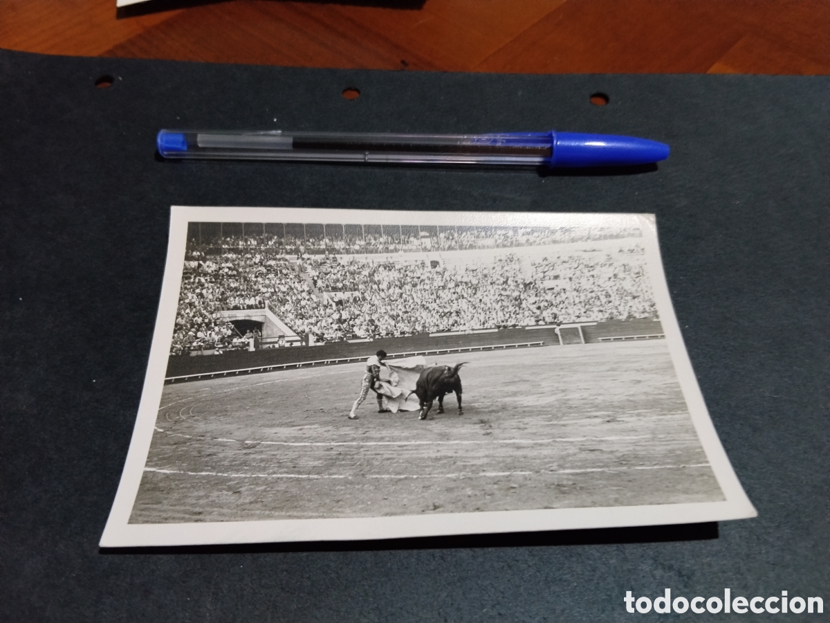 Fotograf&iacute;a antigua: Fotograf&iacute;a plaza de toros, Antonio Ord&oacute;&ntilde;ez, feria de julio 1968