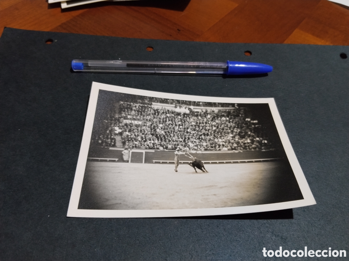 Fotograf&iacute;a antigua: Fotograf&iacute;a toros corrida Fallas, Francisco Rivera,PAQUIRRI