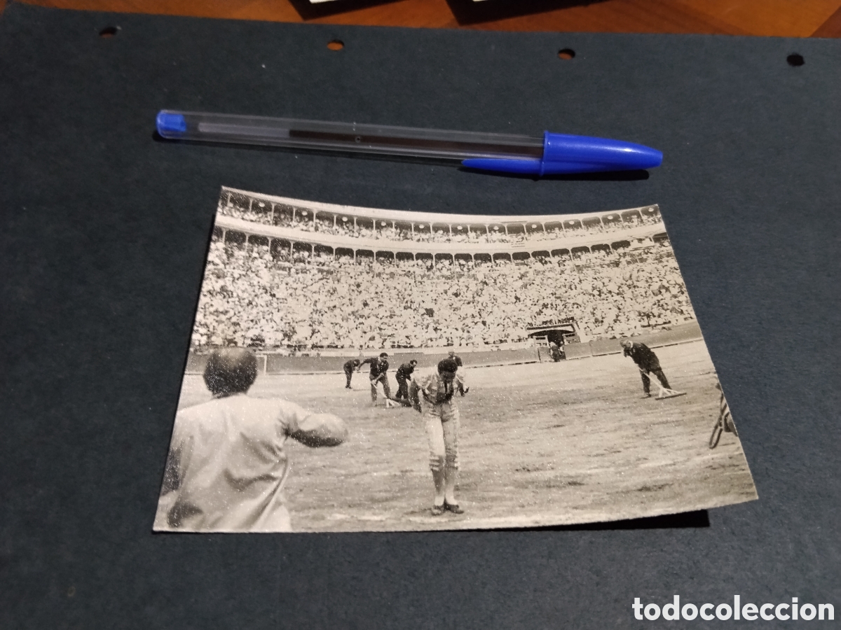 Fotograf&iacute;a antigua: Fotograf&iacute;a toros Jos&eacute; Manuel Tinin 1966