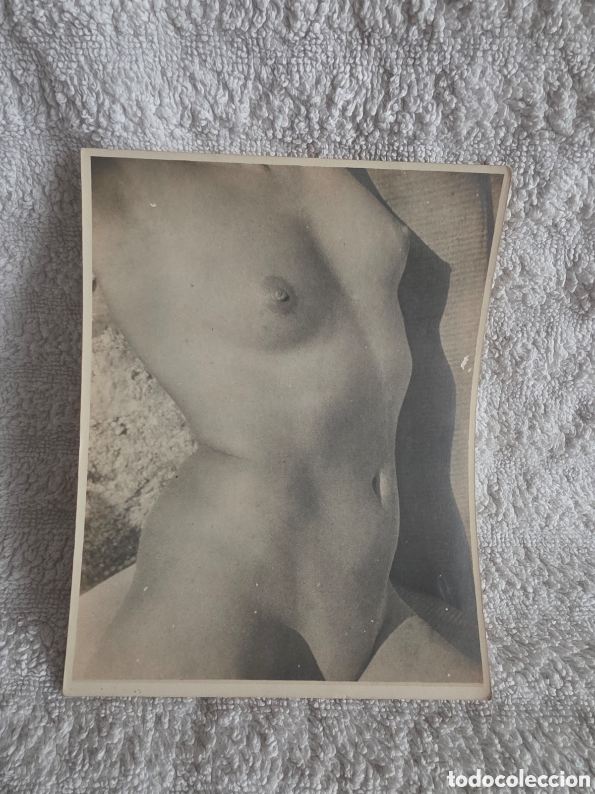 Fotograf&iacute;a antigua: MAURICE PILLARD CARTULINA FOTOGR&Aacute;FICA DESNUDO 1931