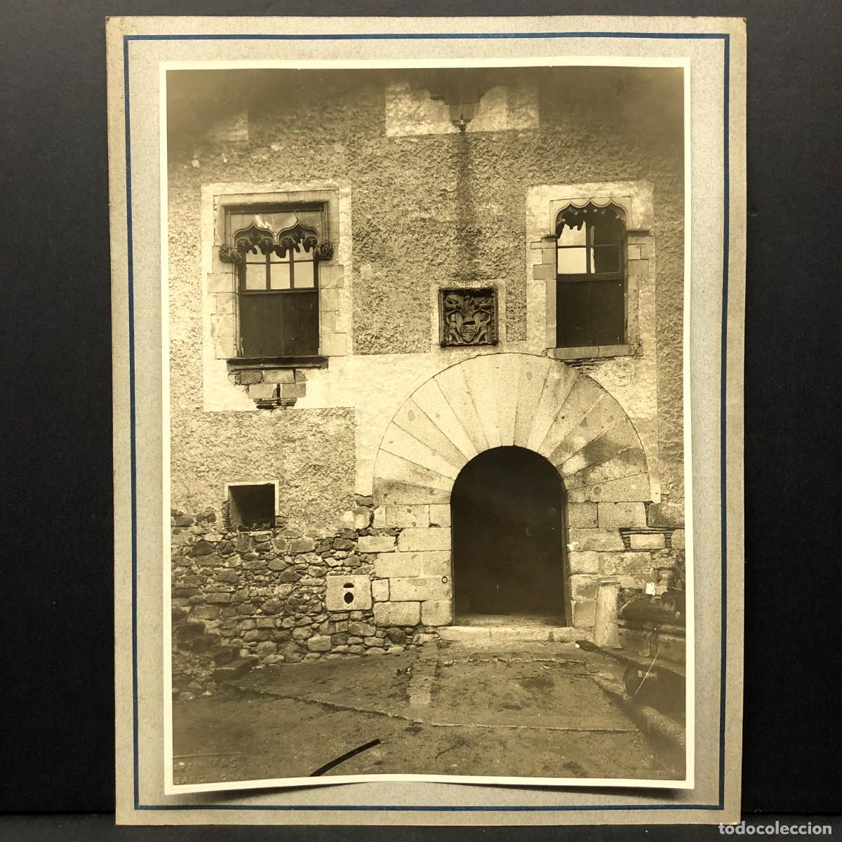 Fotograf&iacute;a antigua: VILASAR DE DALT - COSTA DE LLEVANT - CASA PALAU - FA&Ccedil;ANA - FOTOGRAFIA - 1912 - ORIGINAL / 5333