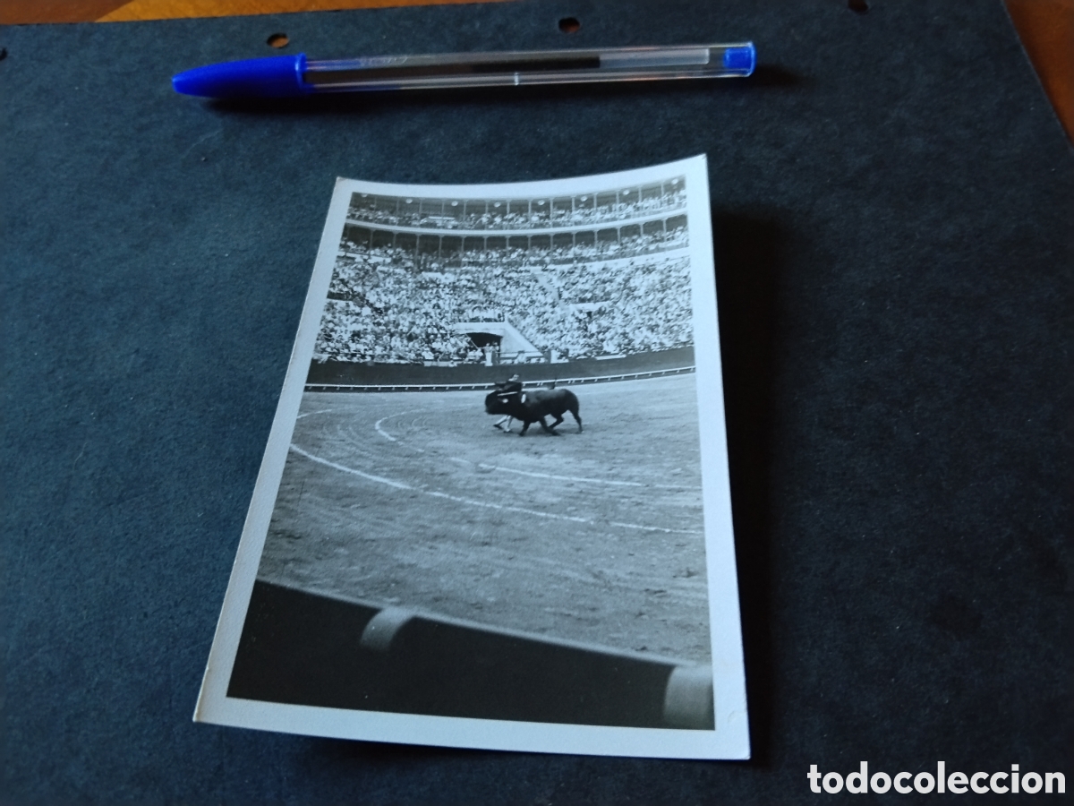 Fotograf&iacute;a antigua: Fotograf&iacute;a toros Antonio Ord&oacute;&ntilde;ez feria julio 1968