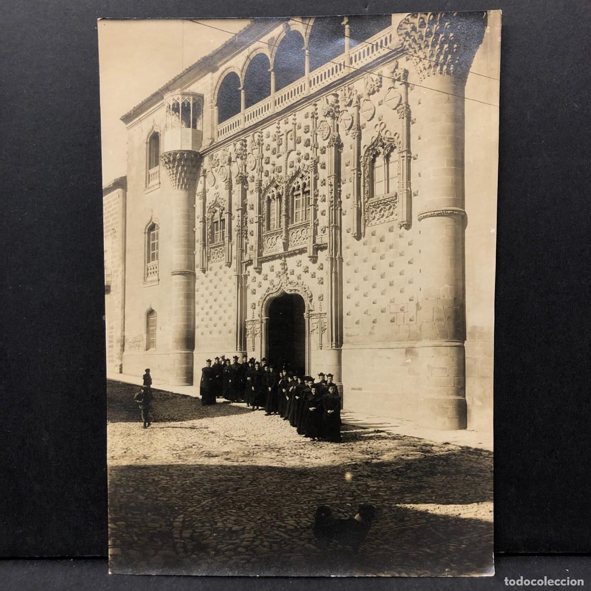 Fotograf&iacute;a antigua: ANTIGUA FOTOGRAFIA - FACHADA PALACIO DE JABALQUINTO - BAEZA, JAEN - 17 X 12 CM / 5485