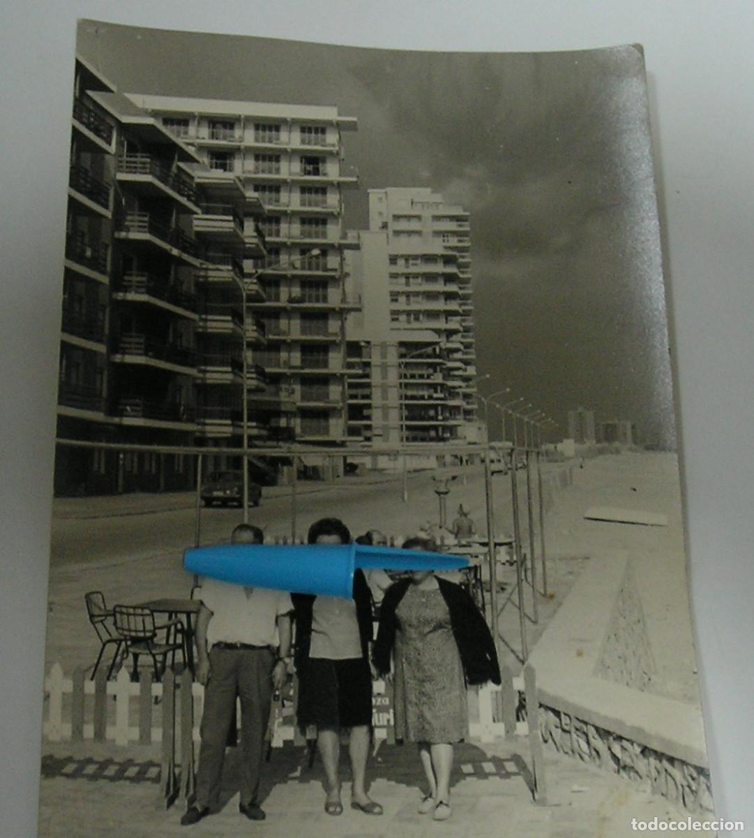 Fotograf&iacute;a antigua: ANTIGUA FOTO FOTOGRAFIA PLAYA DE CULLERA A&Ntilde;OS 60 ( 26-10)