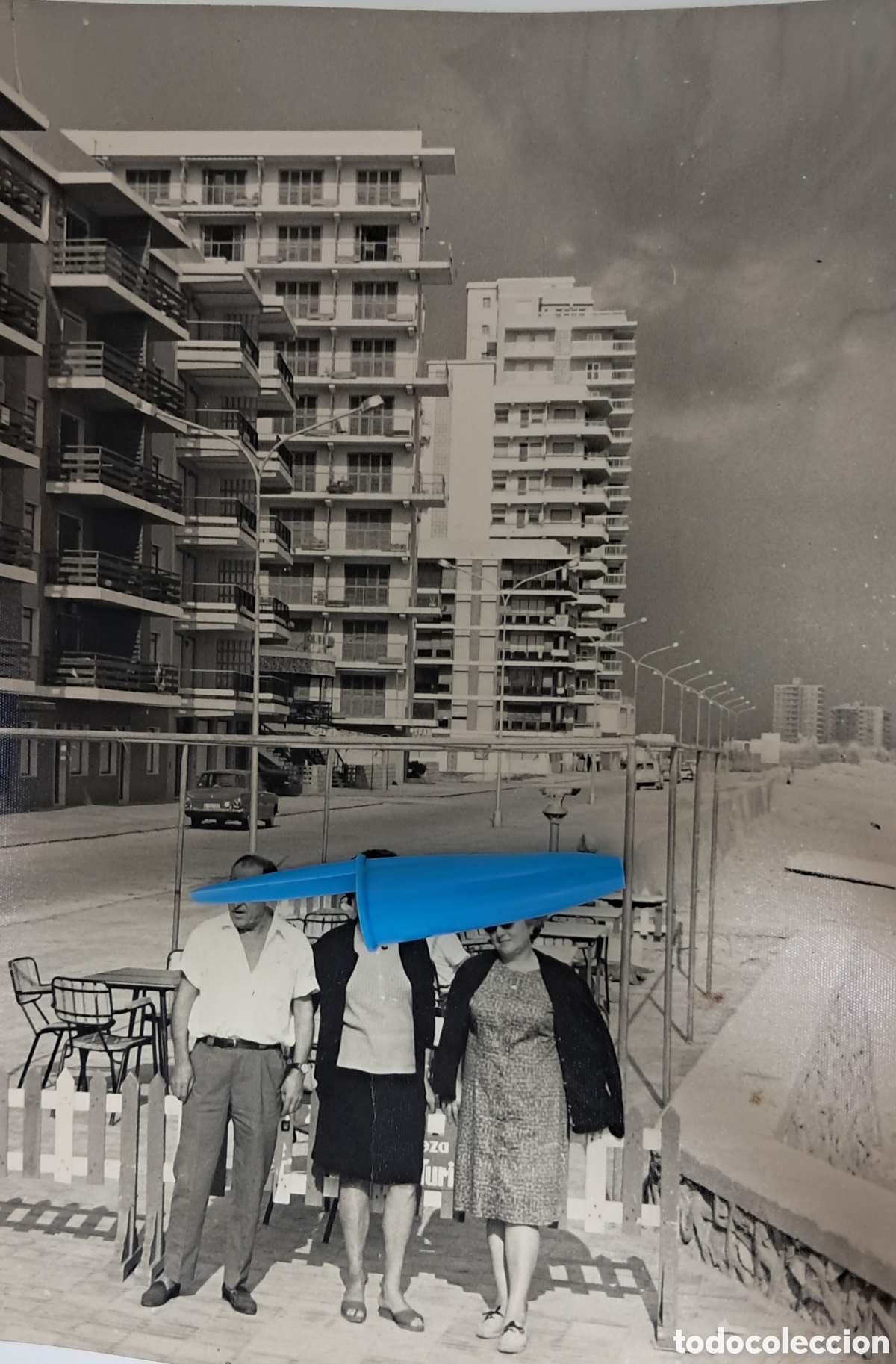 Fotograf&iacute;a antigua: ANTIGUA FOTO FOTOGRAFIA PLAYA DE CULLERA A&Ntilde;OS 60 ( 26-10)