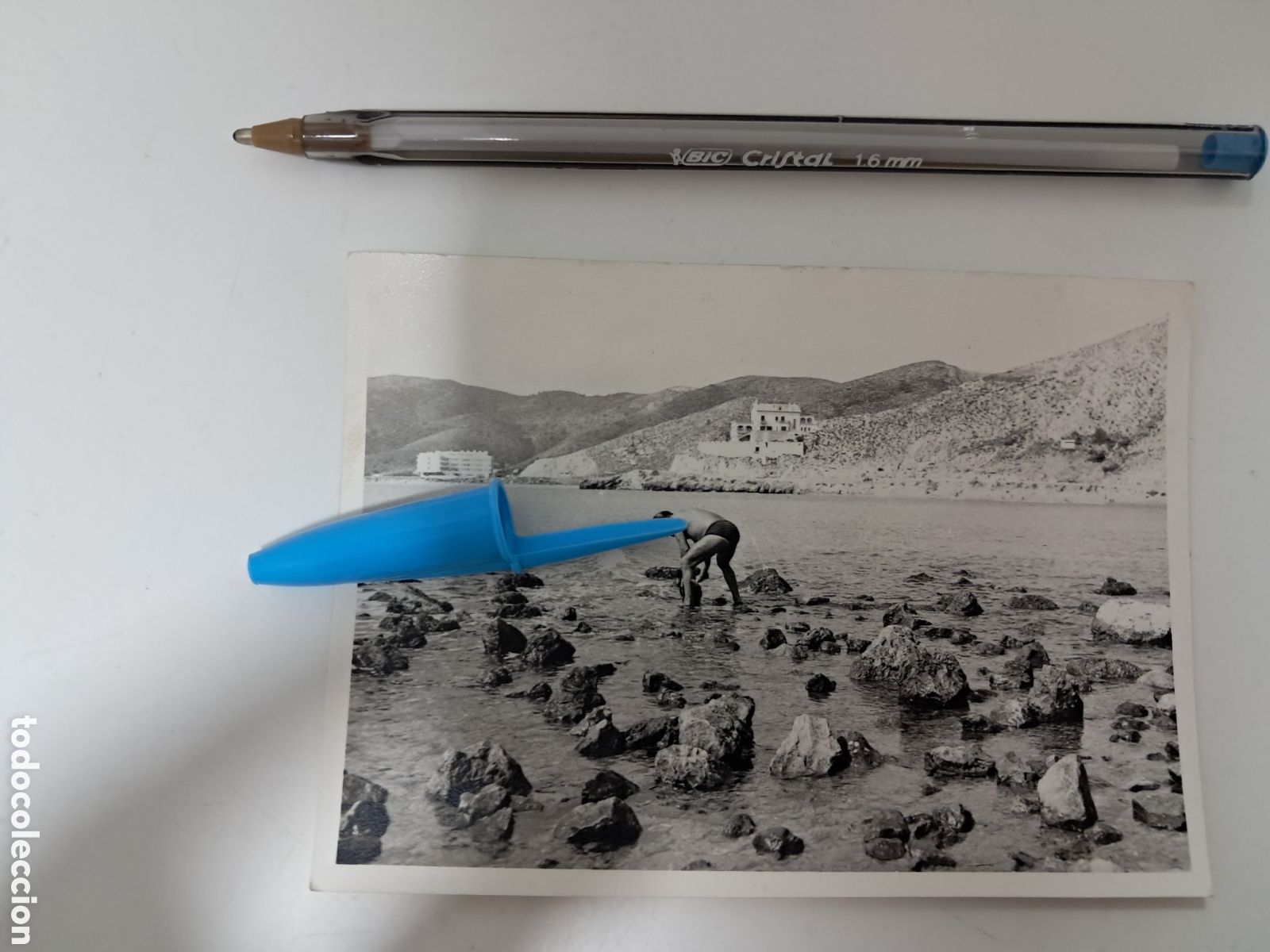Fotograf&iacute;a antigua: ANTIGUA FOTO FOTOGRAFIA PLAYA DE CULLERA A&Ntilde;OS 60 ( 26-10)