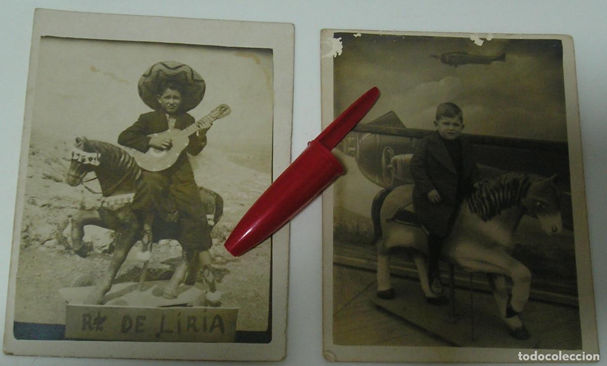 Fotograf&iacute;a antigua: ANTIGUA FOTO FOTOGRAFIA LIRIA VALENCIA LOTE DE 2 FOTOS (26-10)