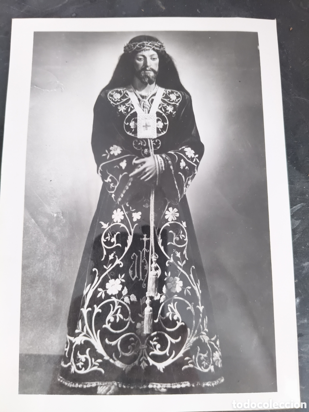 Fotograf&iacute;a antigua: Antigua fotograf&iacute;a del Sant&iacute;simo Cristo del Rescate